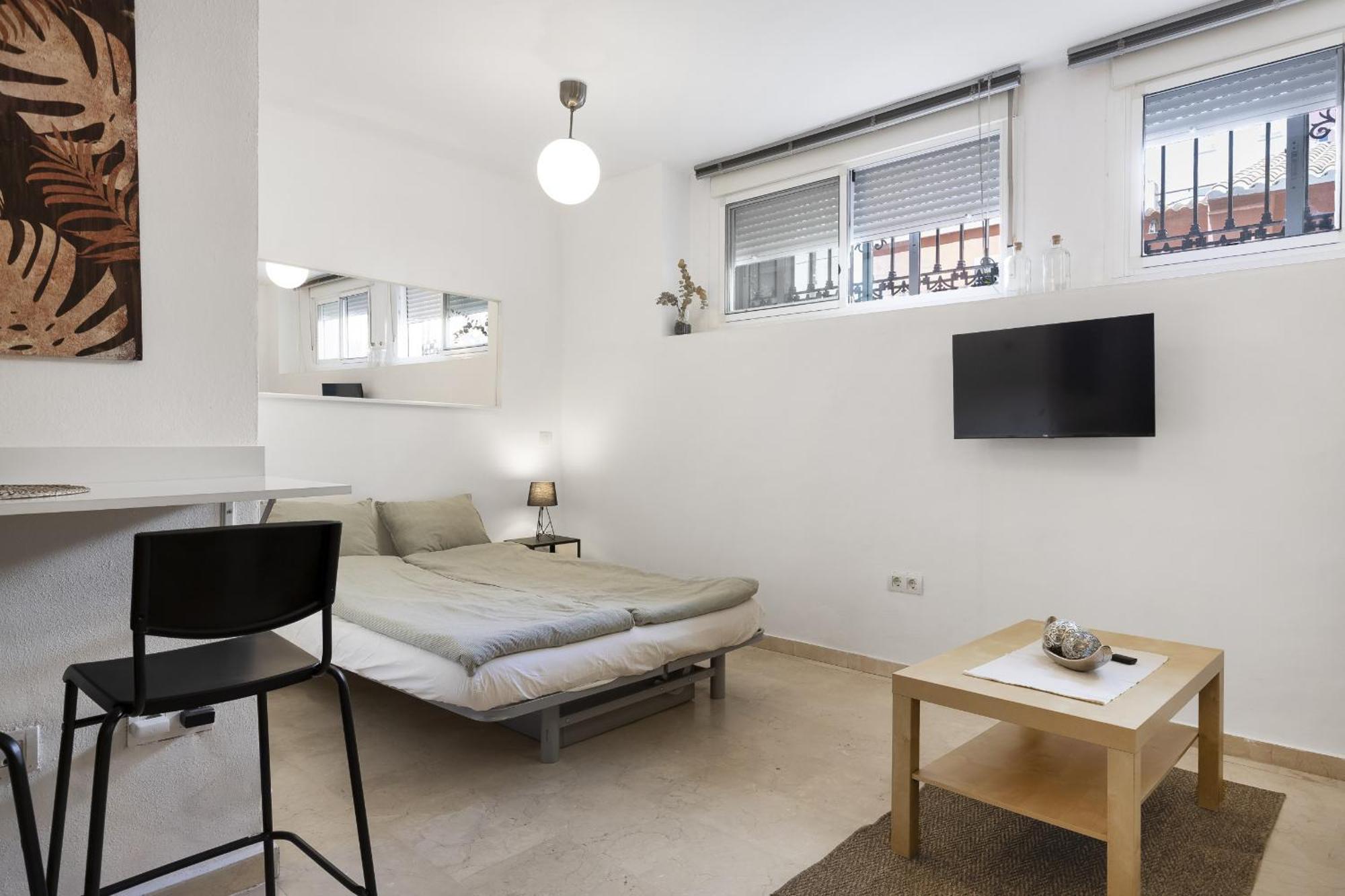 Cozy Central Studio In Pasaje Olletas Málaga Buitenkant foto